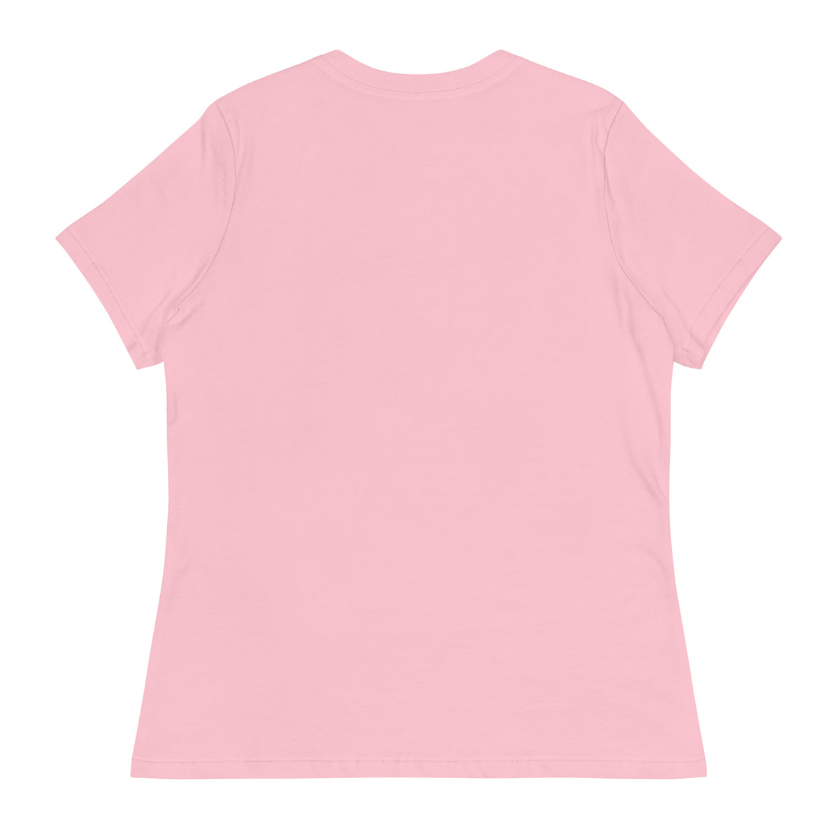 Women's Pink relaxed t-shirt with the Miami P.I.NEAPPLE retro logo print